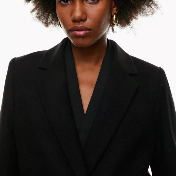 Aritzia Babaton Stedman Coat in black, size 2XS - Picture 4 of 8